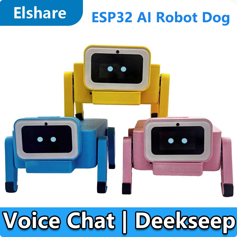 

Для Xiaozhi ESP32-Hi механическая собака ESP32 C3 сервопривод AI голосовой чат макетная плата Deepseek