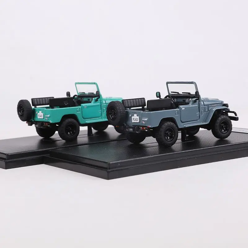 RM 1/64 Toyota Land Cruiser FJ40 Legering Speelgoedmotor Diecast Metaal Model Cadeau