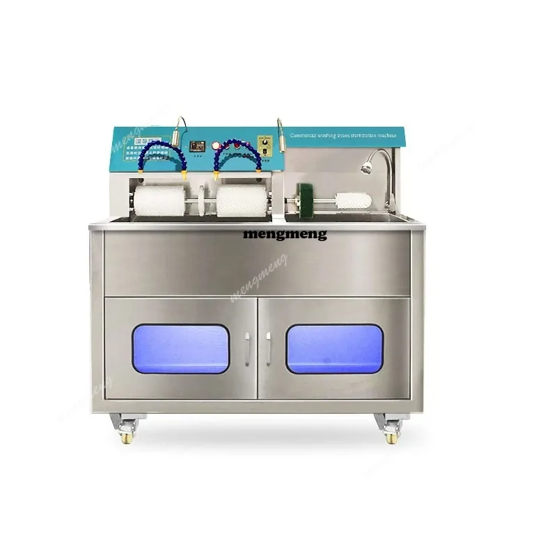 

Five Brush Multifunctional Tennis Shoes Washing Brushing Machine Boots Sneakers Cleaner UV Drying Machinery with Heating