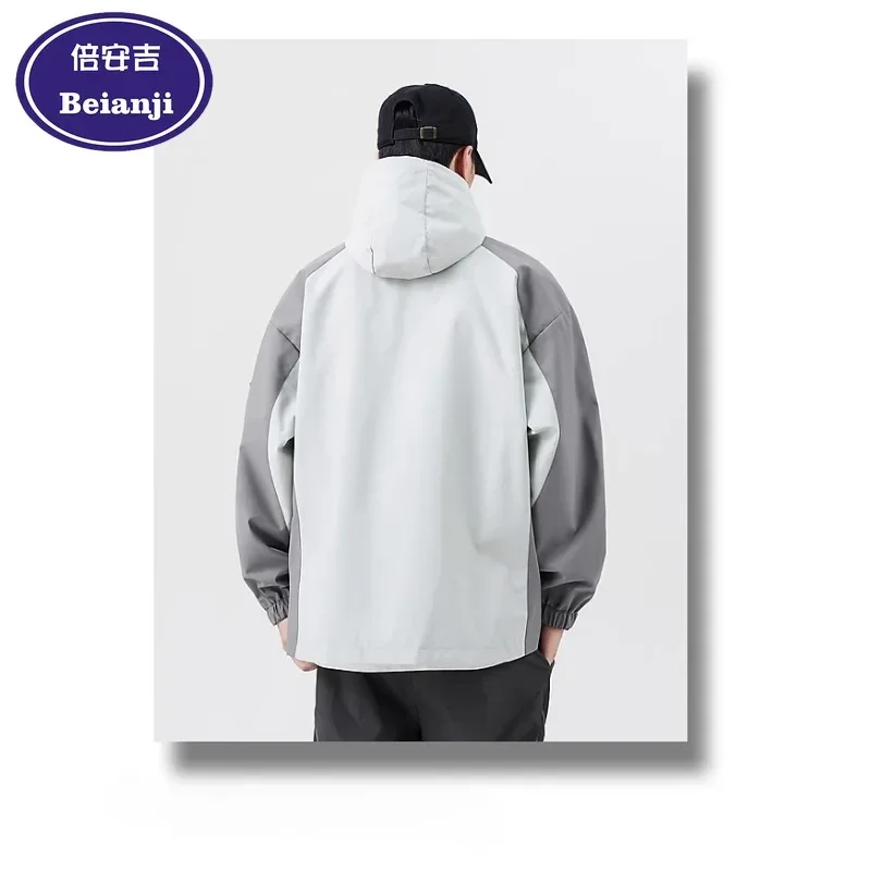 Beanji men's hooded jackets stormtrooper country chic retro functional workwear men clothing autumn fahion street cityboy jacket