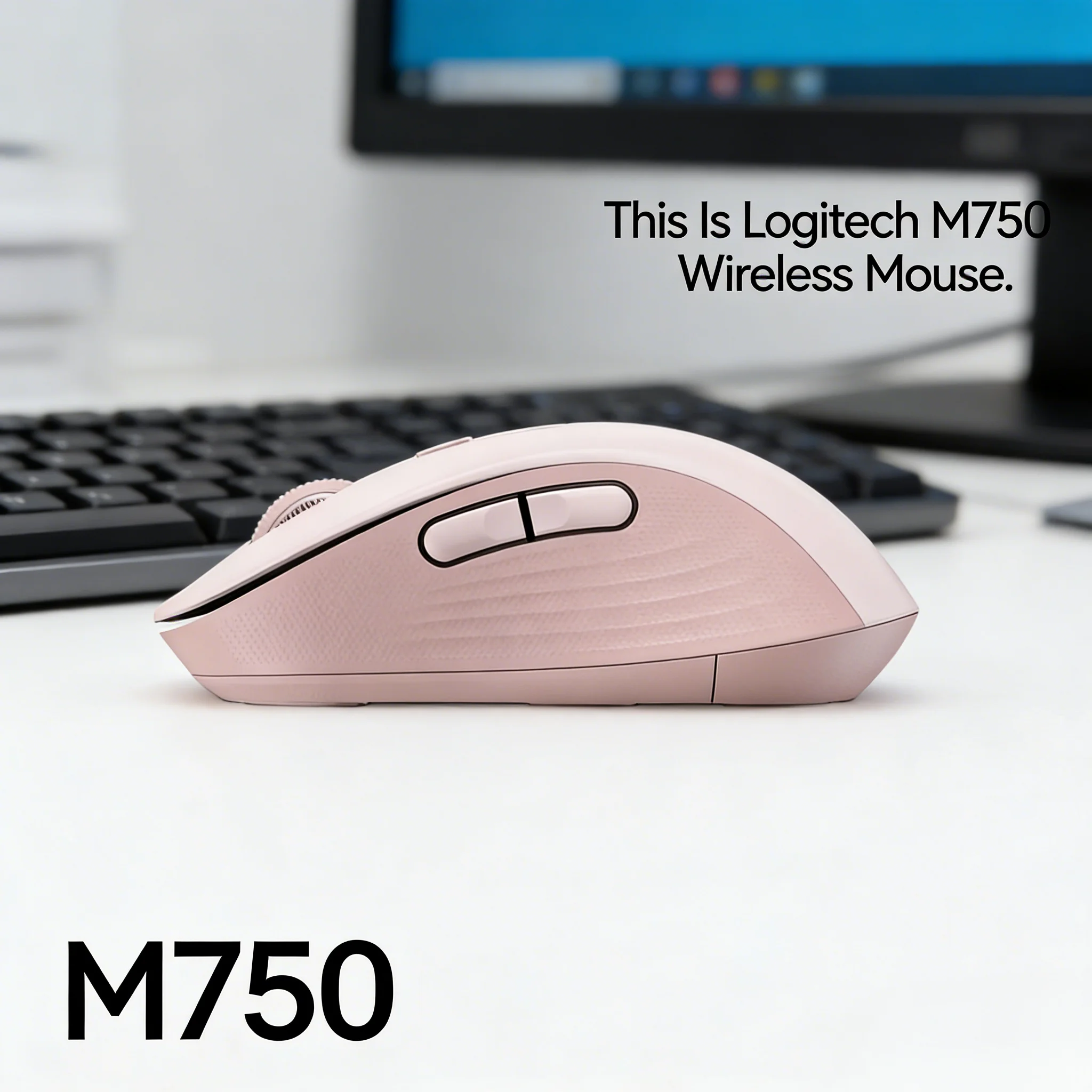 

Комфорт на весь день: беспроводная эргономичная мышь Logitech M750