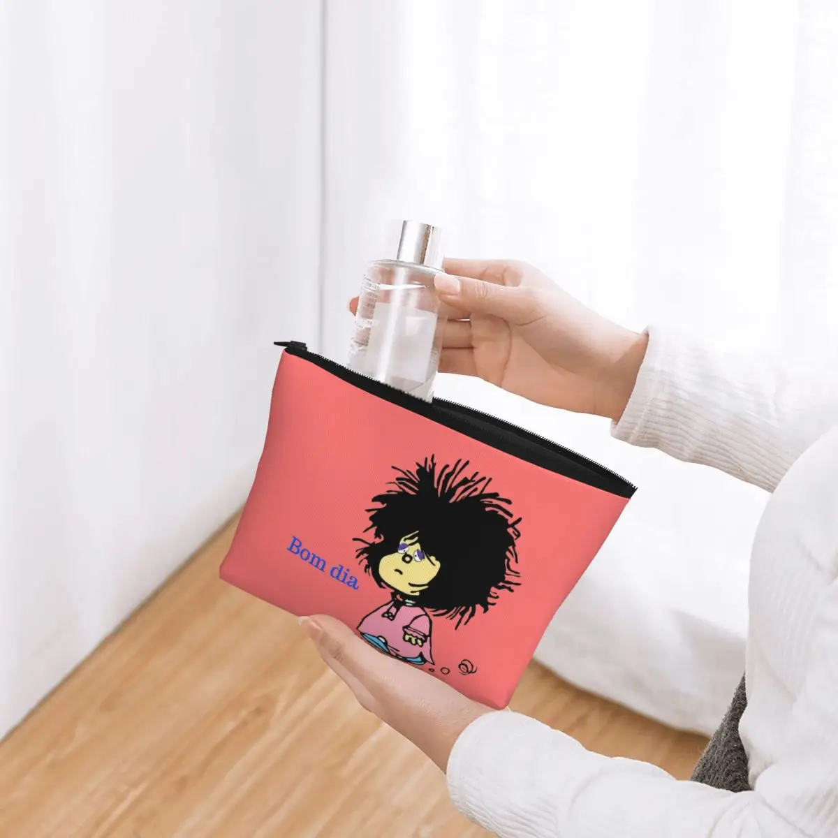 مافالدا إم البرتغالية بوم ديا حقيبة أدوات الزينة Kawaii كوينو الأرجنتين ماكياج منظم أدوات التجميل النساء الجمال تخزين Dopp عدة