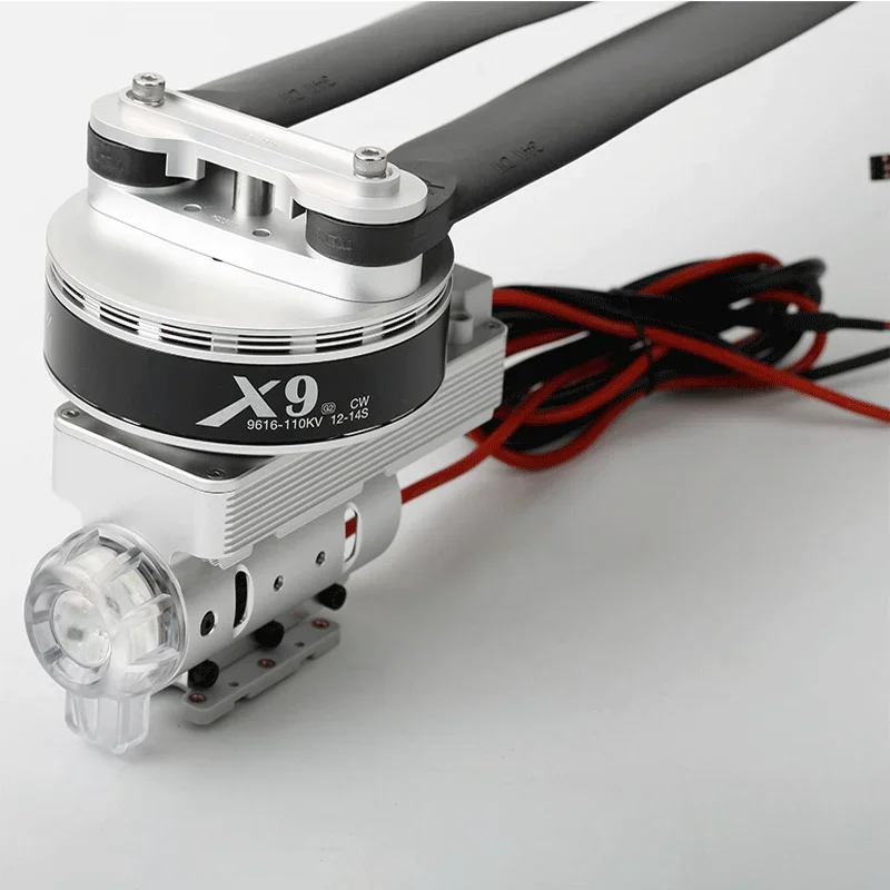 Original Hobbywing X9 Motor 110KV 12-14S Carbon Fiber Plastics 3411CW CCW Propellerfor for 16L/25L/30L Agricultural Drone