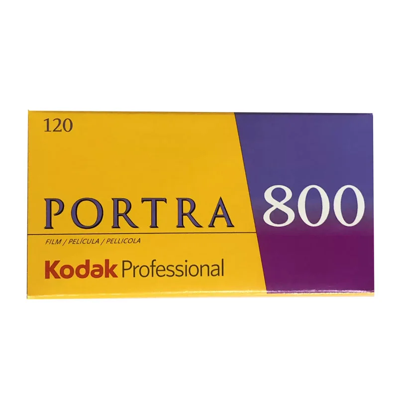 PORTRA 800 Film Kodak Professional 120-Farben-Negativfilm 1-5 Rollen Outdoor-Porträt Feinkörnung (Ablaufdatum: 2026)