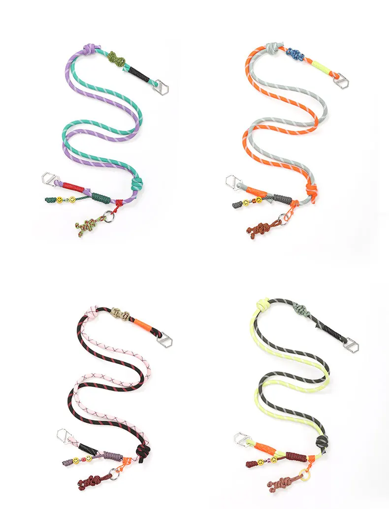 OCE GEAR Multifunctional Adjustable Lanyard Outdoor Rope Strap for Phone Camera Crossbody Bag - DIY Hanging Cord Accessory
