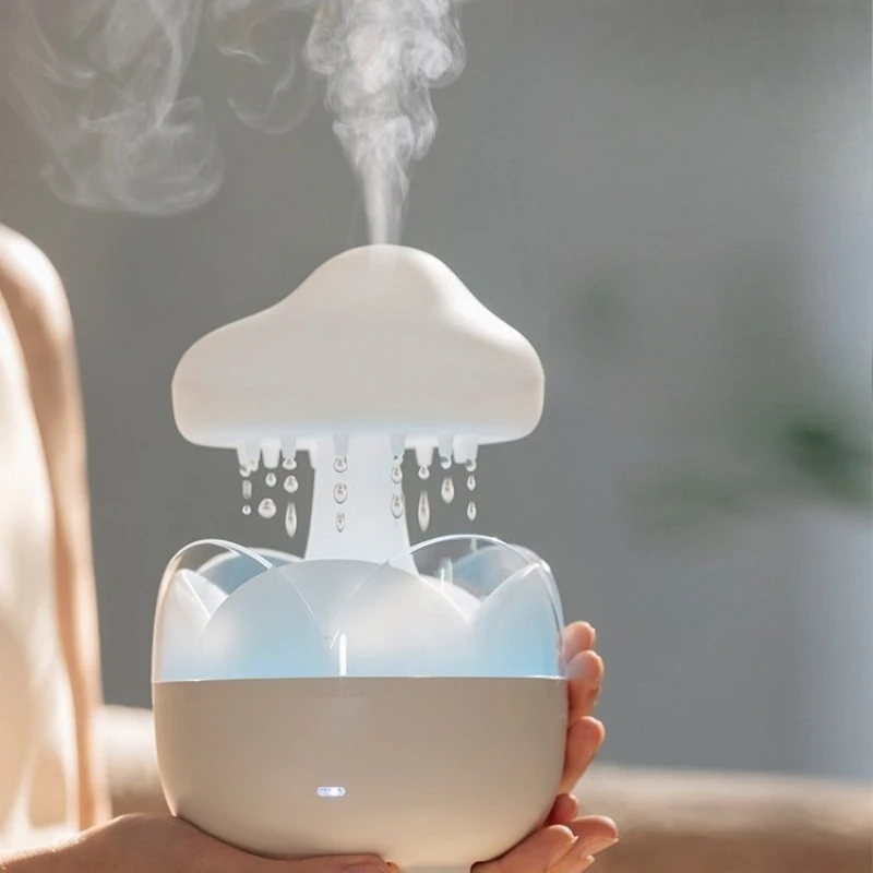 Cloud Raindrop Aromatherapy Machine Home Gift Sprayer Office Humidifier Silent Sprayer Desktop Purifier