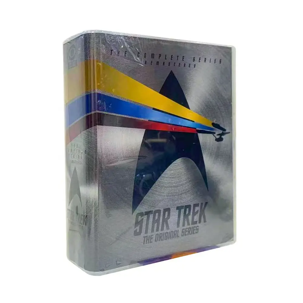 

Movie Star Trek The Original 25pcs DVD Complete English Subtitles Image Disc Box Set Cosplay High Definition Record Collection