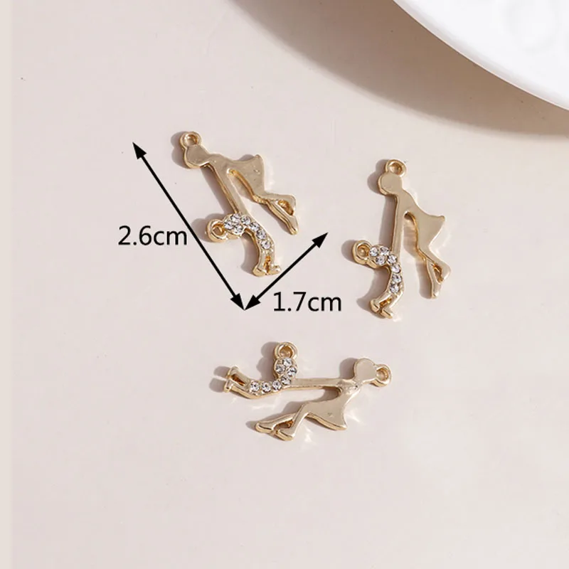Leslie 20 stücke Legierung Kreuz bezaubert religiöse Kruzifix Anhänger für DIY Schmuck machen Accessoires hand gefertigte Ohrringe Halsketten – Detail 22