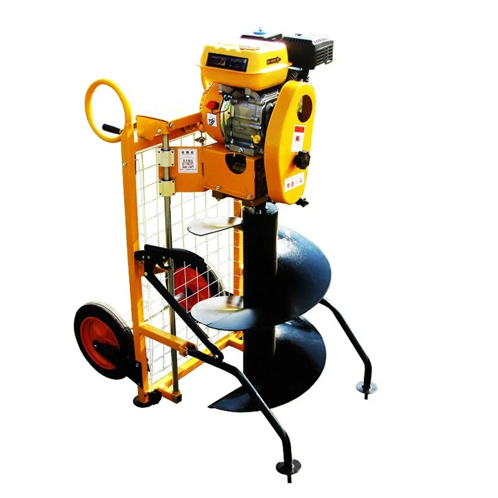 Digger,Earth Augers,digging machine,fruit tree drilling machine,fertilizing pile driver,planting electric pole planing rigs