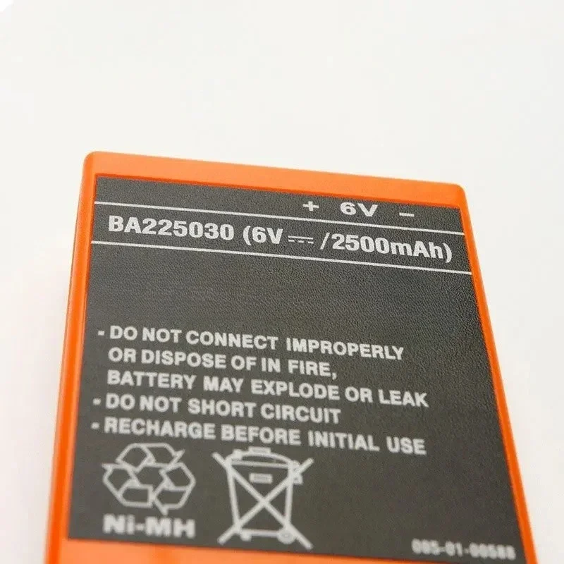 6V 2100mAh BA225030 Battery for HBC Crane Remote Control Pump Truck QD109300 Replacement NiMH
