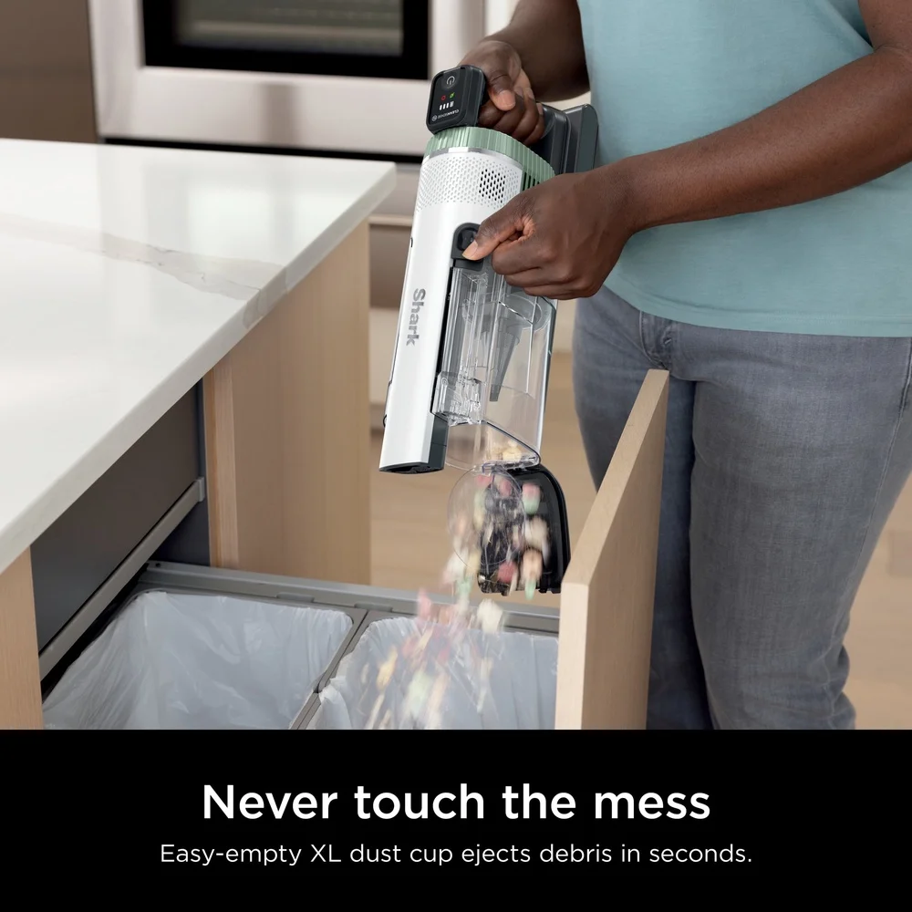 Aspiradora inalámbrica con Clean Sense IQ, potente succión, filtración HEPA, neutralizador de olores, rodillo de cepillo LED autolimpiante