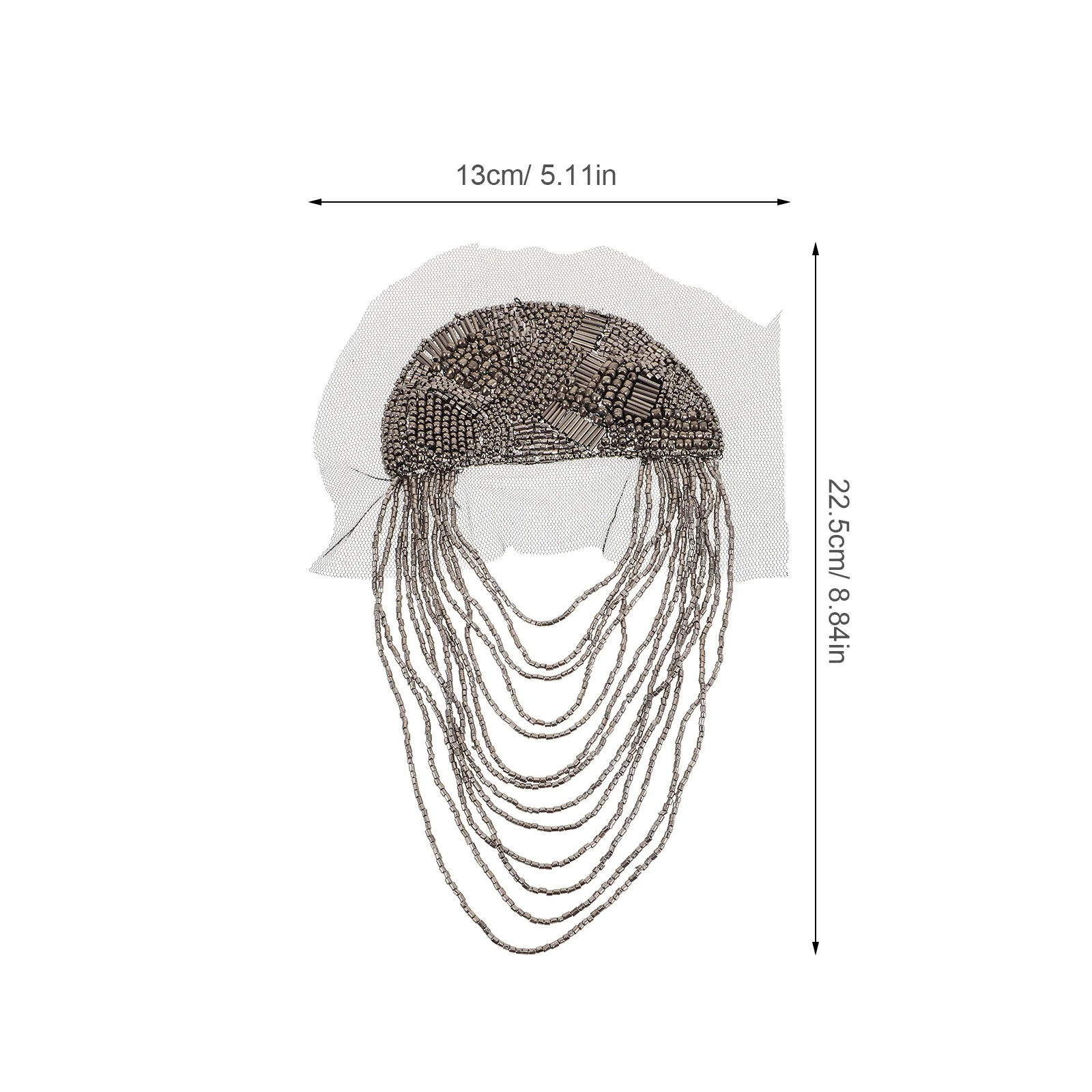 2 szt. Bohemskie broszki z frędzlami z koralików, ozdobne przypinki na ramiona, męskie i damskie akcesoria do garniturów, męska broszka w kształcie tarczy