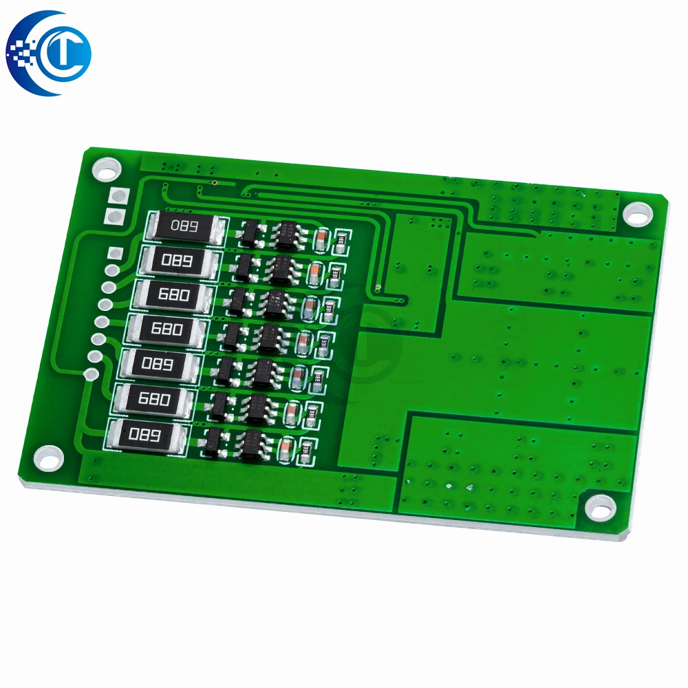 7S 18650 Lithium Battery Protection Board: 25.9V/29.4V, 15A Current Limit, Balanced Charge-Discharge Protection
