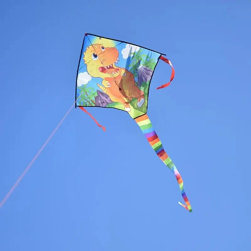 ไดโนเสาร์Kite Flyingเด็กPanda Kiteของเล่นไนลอนKites Professional KiteกีฬาKitesของเล่นกีฬาDragon KiteจีนKite Line