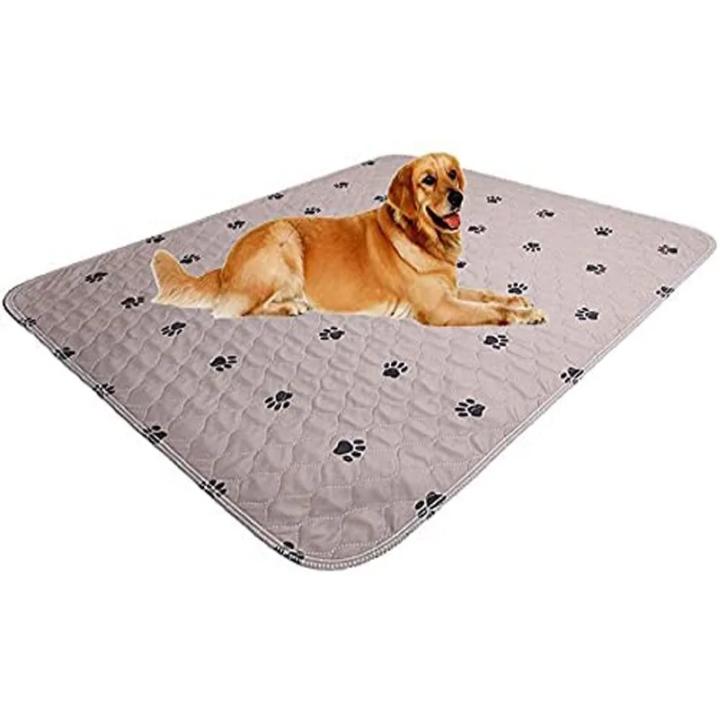 Dog Urine Pads Washable Reusable Anti Slip Pet Pee Pad Puppy Training Pad Pet Bed Urine Mat for Car Seat Cover Pet Supplies