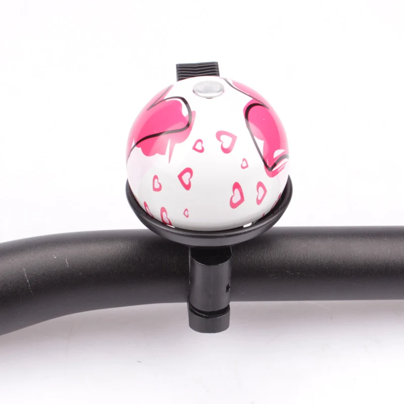 N+1 Bicycle Bell Love-Heart Aluminum High Decibel Cute Accessory Fit 22.2mm Handlebars for Kid and Adult MTB Road E-bike B437