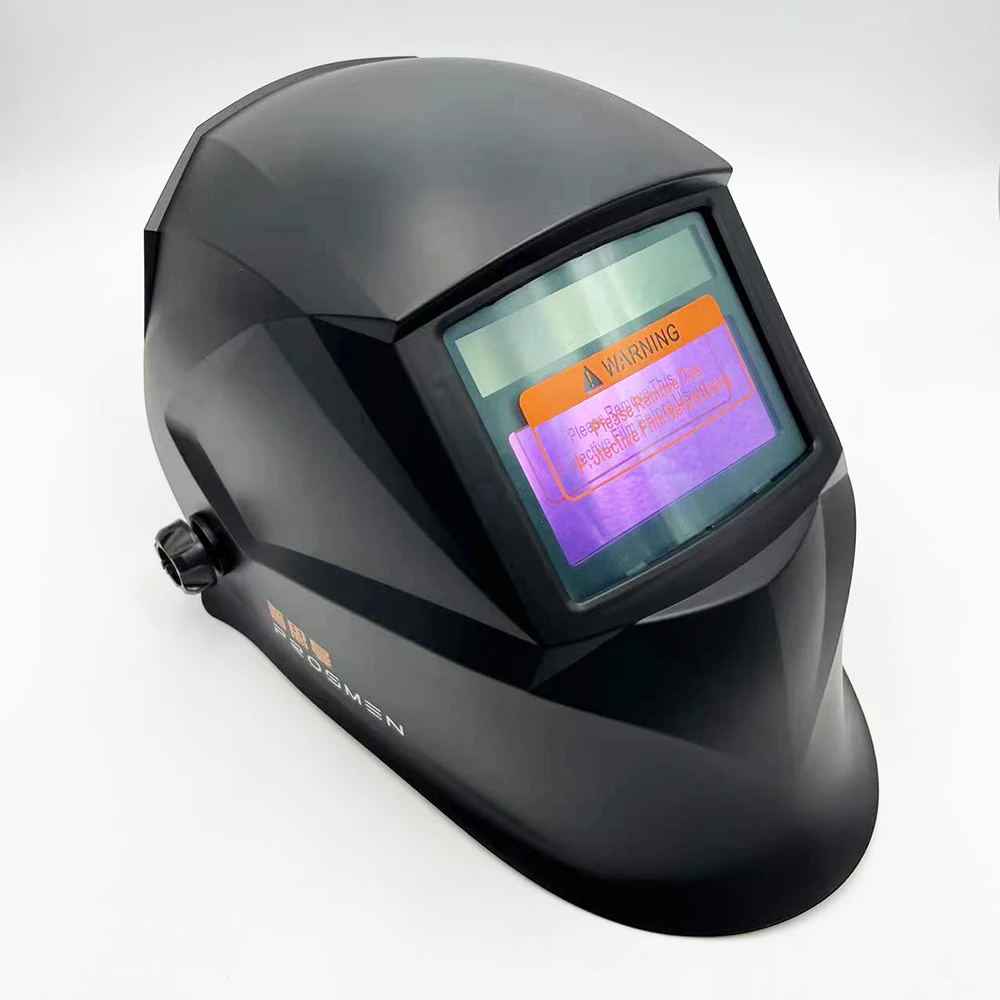 

Solar Powered Supply High Sensitivity Ultraviolet Infrared Protection Long Standby Time Automatic Darkening Welding Helmet