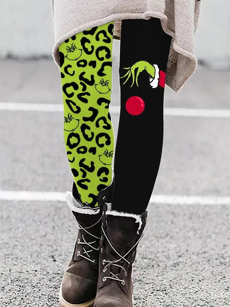 

Женские леггинсы с графическим принтом черепа на Хэллоуин, винтажные модные брюки длиной до щиколотки с высокой талией, повседневная женская одежда на открытом воздухе