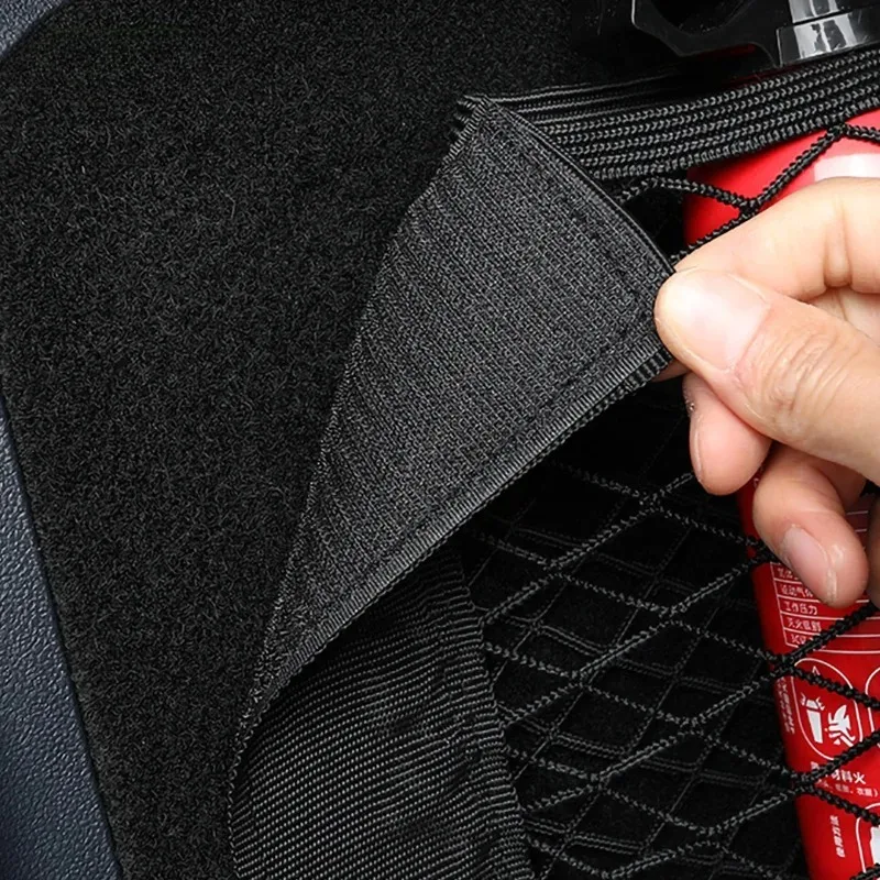 For BYD Denza B8 B5 2023-2026 Car Styling Trunk Fixed Mesh Bag Luggage Storage Side Mesh Storage Pocket Auto Accessories 5