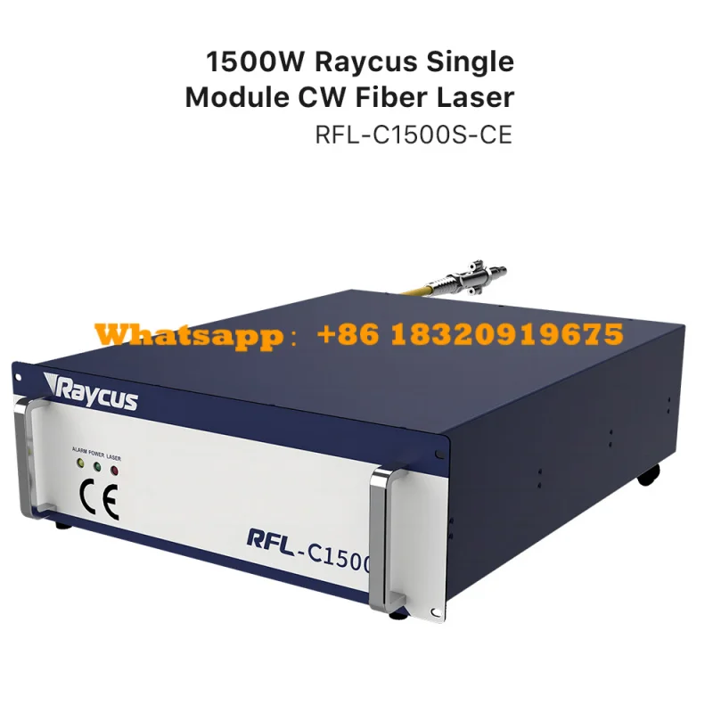 Ultrarayc Original Raycus 1064nm Fiber Laser Source RFL-C1000 Single Module 1-2KW CW Fiber Lasers for Cutting Welding Machine