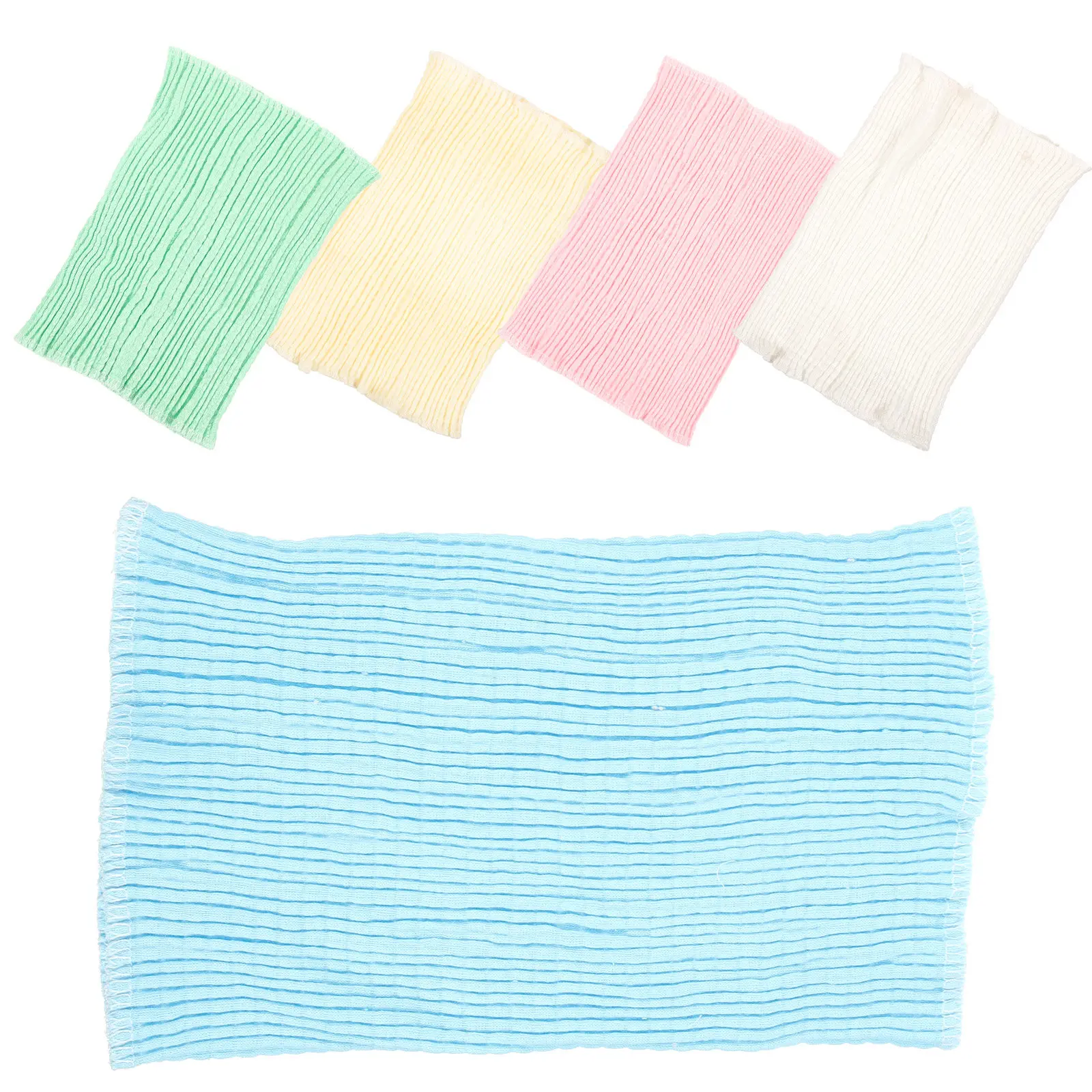 

5Pcs Newborn Belly Band Cotton Navel Cord Cover Gentle Abdominal Support Warmth Retention Breathable Sweat-Absorbing Belly