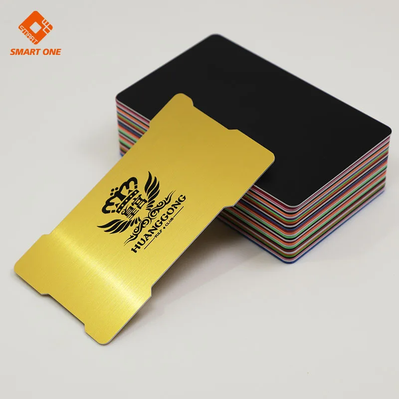 Customized. Club VIP Card, Special-Shaped Card, Non-Standard Card, Wire Drawing Card, Metal Card