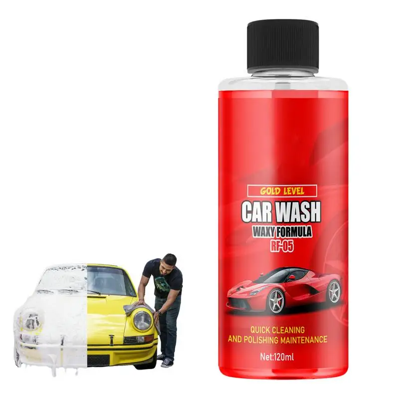 

Car Wash Car Polishing Maintenance 120ml Multi-purpose Scratch-Free Car Wash Liquid Car Detailing Quick And Easy For Cars SUVs