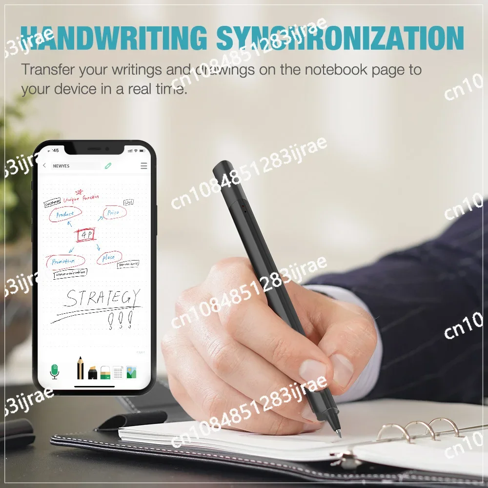 NEWYES Reusable Smart Writing Set Digital Pen Synchronous Handwriting Real Time Sync And Cloud Storage Notepad