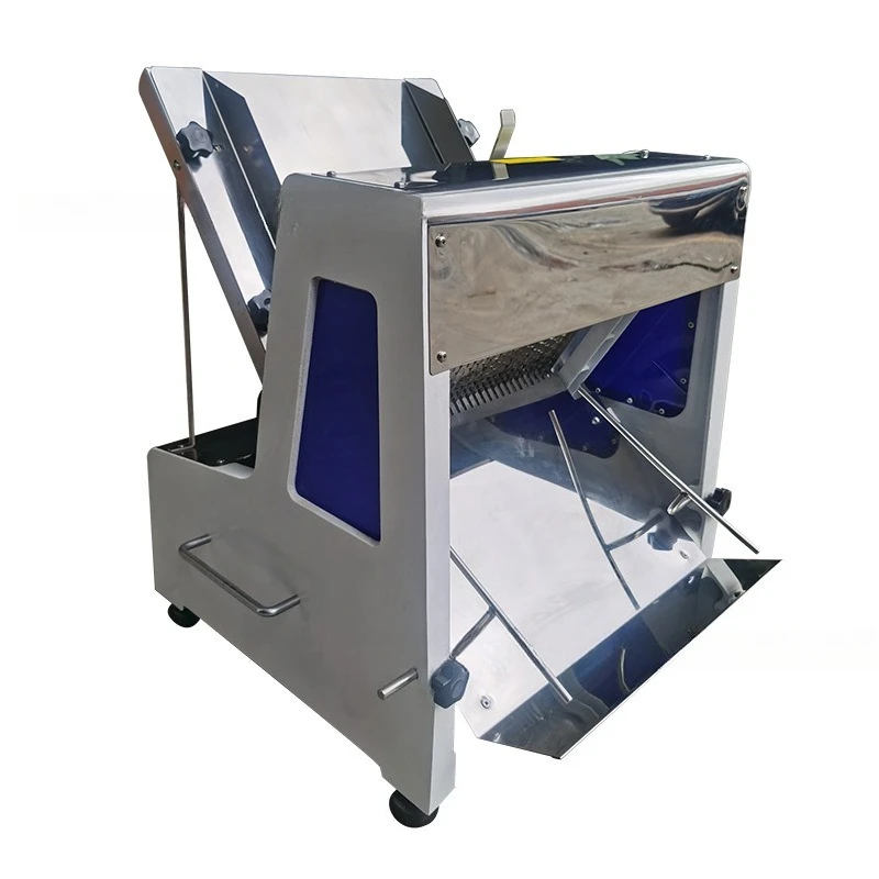 Automatic baking equipment square bag slicing machine, electric toast slicer, bread slicer, commercial