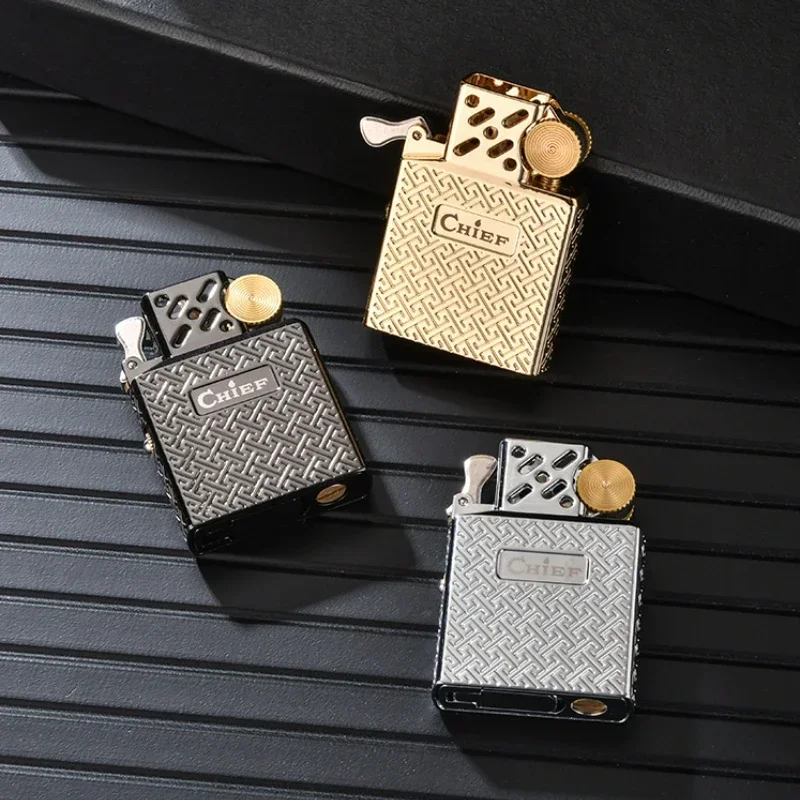 

CHIEF Genuine Marbles Shield Armor Liner New Upgraded Second-generation Metal Seal Windproof Lighter Core Accessories Universal