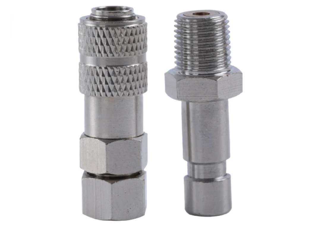 1pcs Mal-e grease app-licator flows through o-il pump, fuel nozzle R1/8