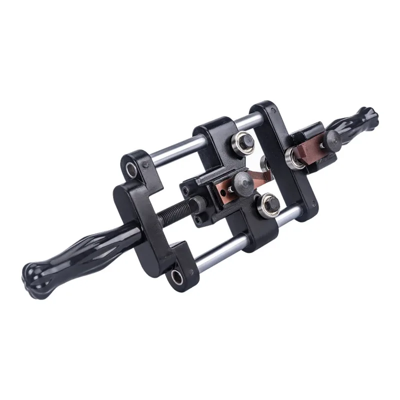 High voltage cable insulation stripping, manual semiconductor layer stripping clamp cable skin stripper