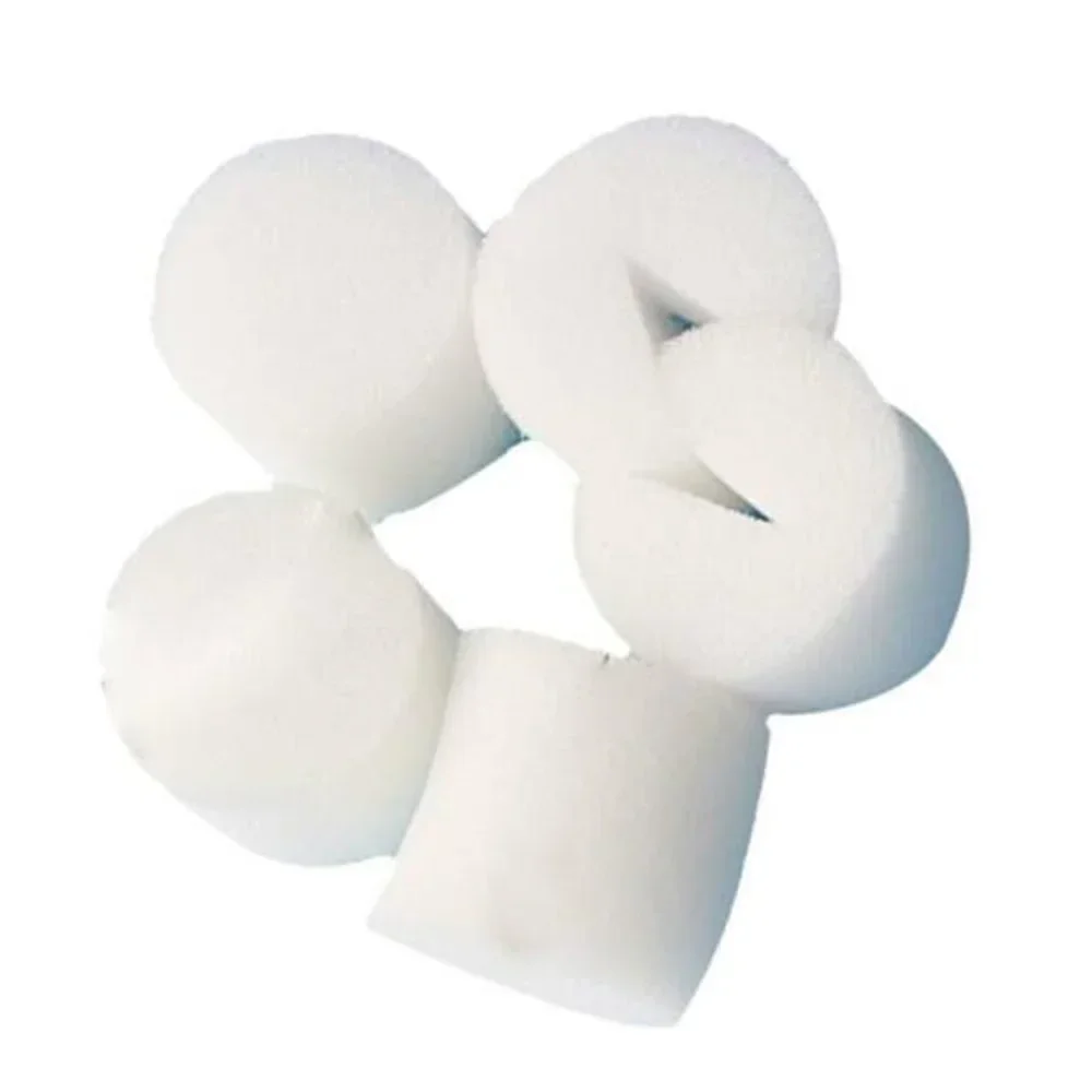 

50 Sets Plant Net Cup And Cylinders Sponge For Hydroponics Aquaponics Orchids Plant Starting UV Resistant Plastic Net-Cups