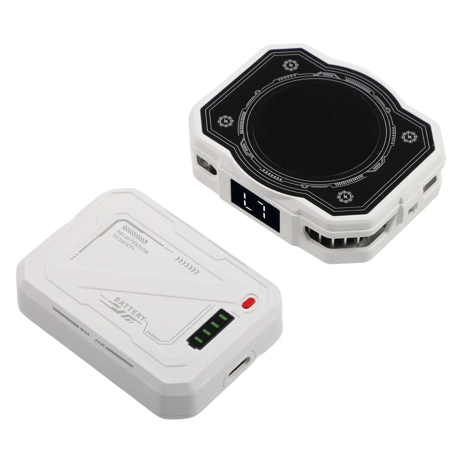 

Перезаряжаемый магнитный кулер для телефона с аккумулятором 3000 мАч, 7 лопастями, вентилятор, 5800 об/мин, дисплей мощности быстрого охлаждения для расширенного использования телефона