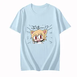 Melty Blood Neco Arc Camicie 100% cotone Stampa T-shirt Uomo/donna Manica corta T-shirt Anime giapponesi Magliette Abiti vestibilità regolare