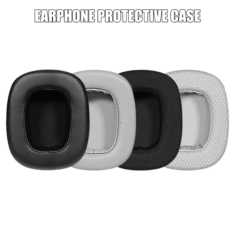 Soft Sponge Ear Pads Easy Maintenance Earbud Cushions Noise Isolating Earphone Cushions Comfortable for Edifier HECATE G50