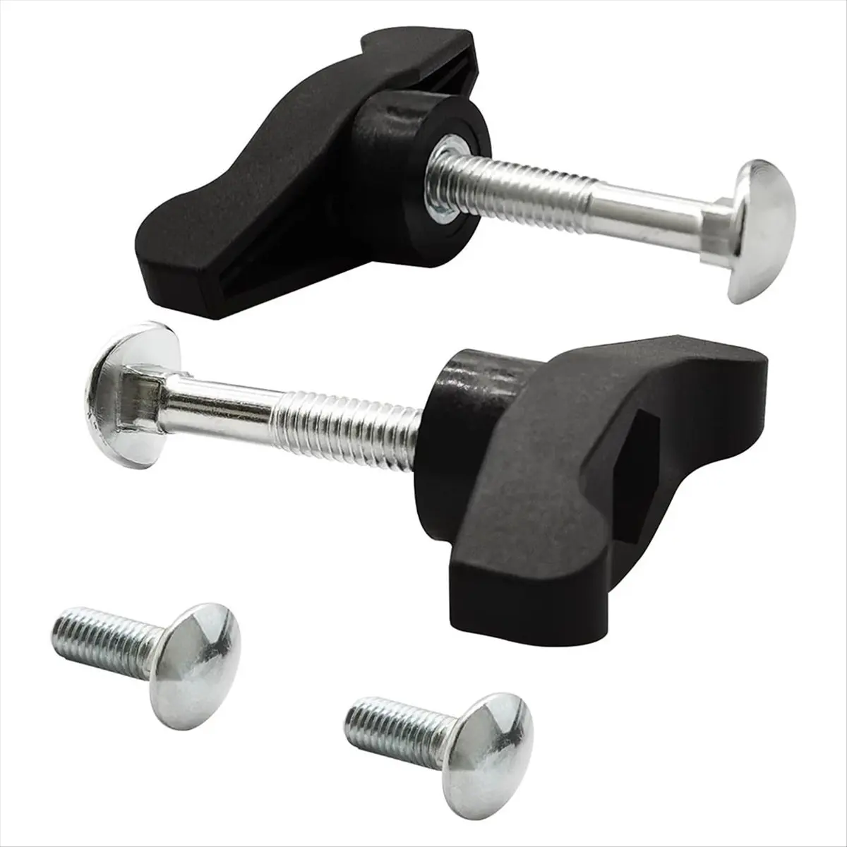 NOCM Replacement Parts Universal Handle Bolts 4 Bolts 2 Handles for Most Lawn Mowers Snow Throwers