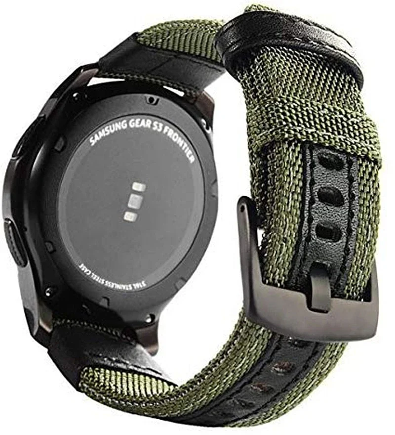 

20 22mm Nylon Strap For Amazfit GTR 4 / 3 Pro/Stratos Band Wristband for Amazfit GTS 4 3/Bip 3 Bracelet Sport Watchands
