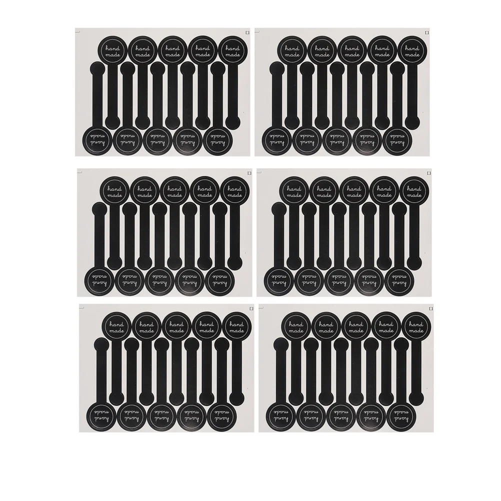 

10pcs /Sheet Creative Handmade Letter Sealing 50 Sheets Self-Adhesive Candy Bag Stickers Party Favor Gift Wrap