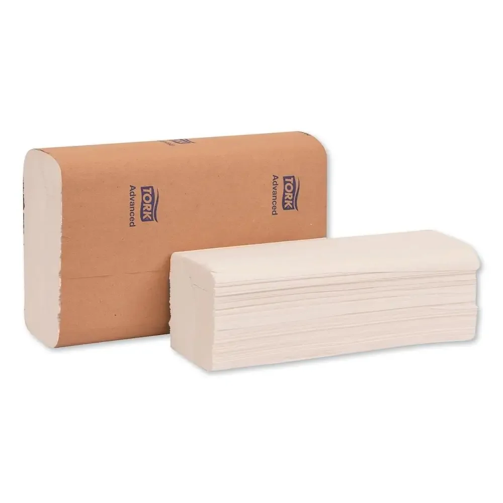 

Soft and Absorbent Multifold Hand Towels Value Pack of 400 Ideal Hand Drying LEED Compliant Model 424824