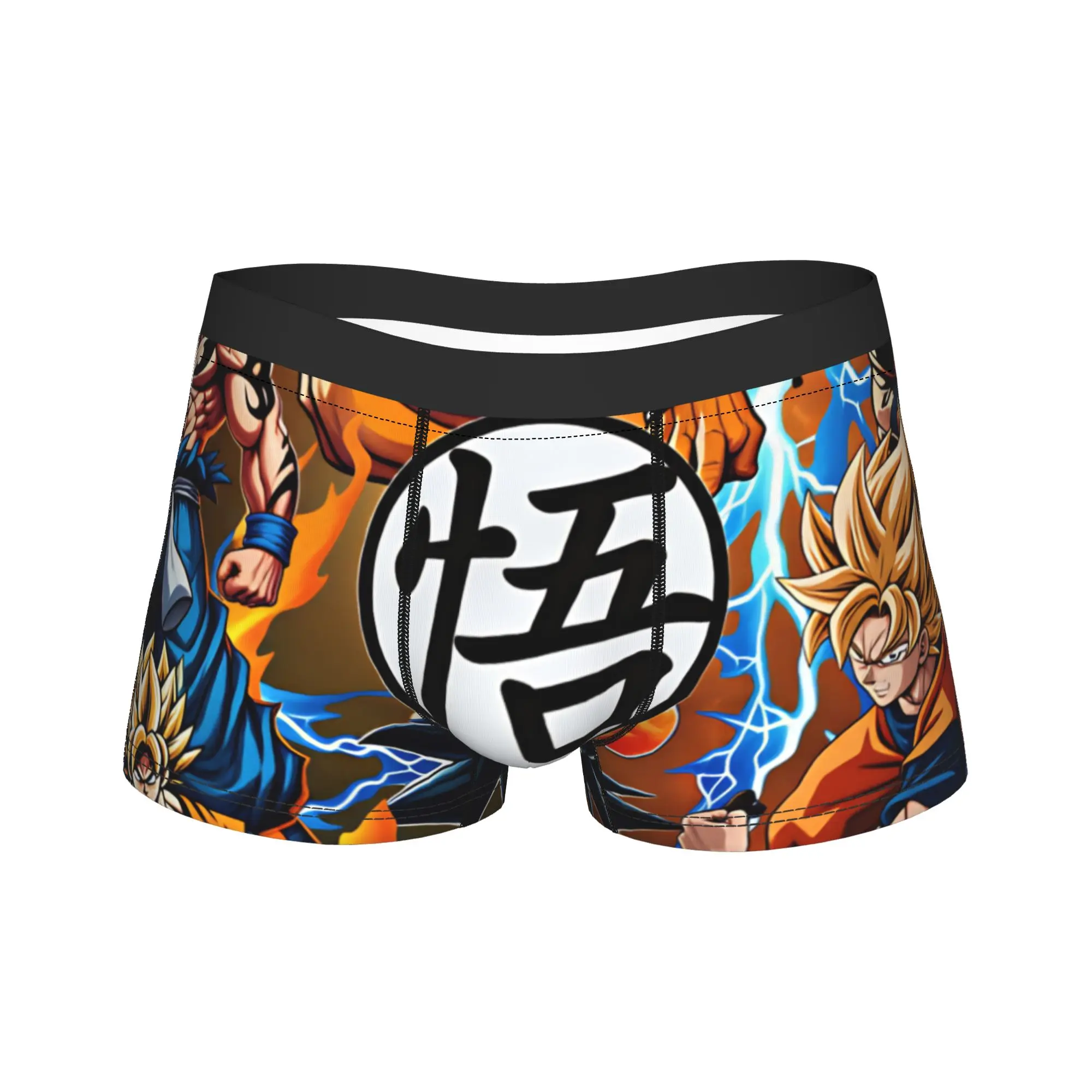 Dragon Balls  Underwear  Custom DIY Boxer Shorts High Quality Man Underpants Breathable Boxer Brief Birthday Present