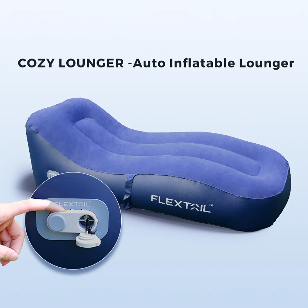 FLEXTAIL COSY LOUNGER – Automatische aufblasbare Luftliege mit einer Taste