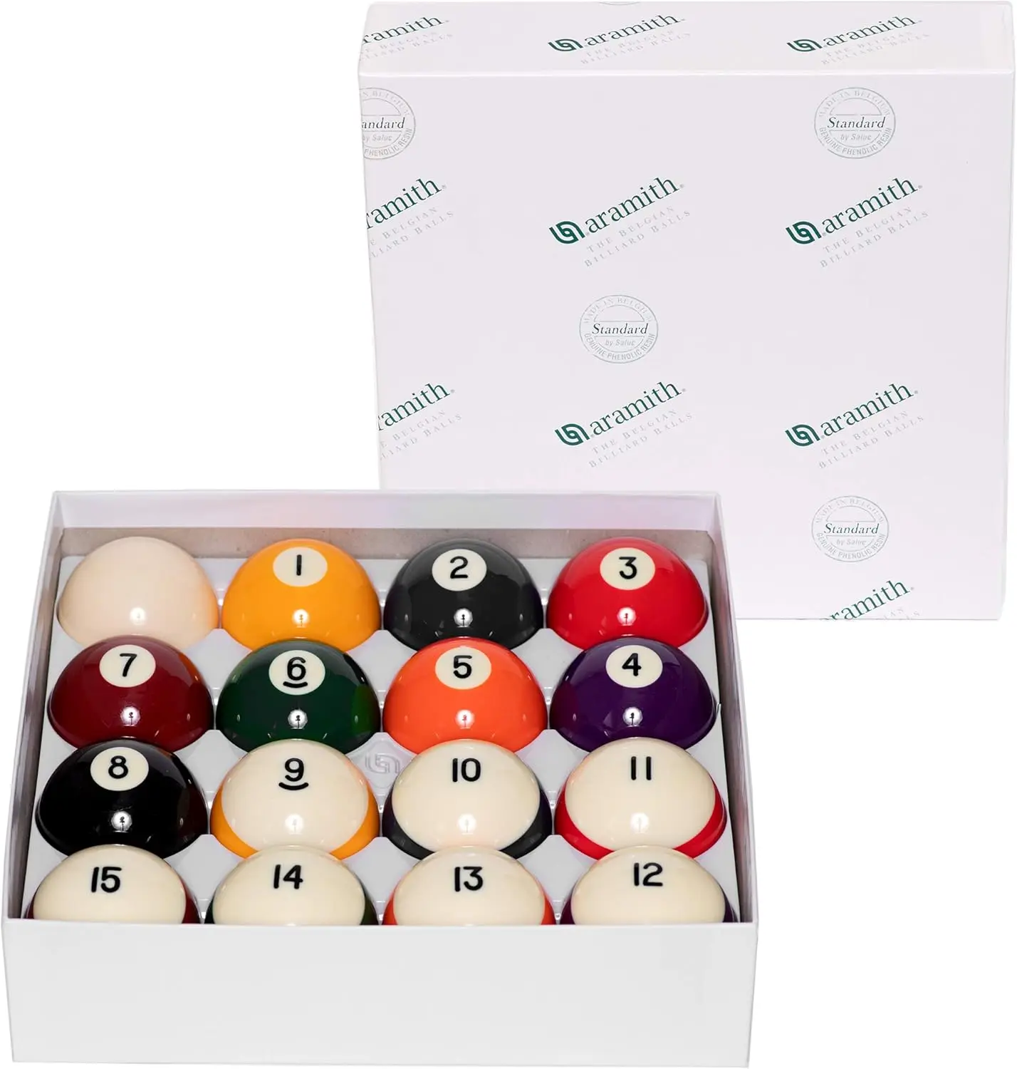 Crown Standard Billiard Pool Ball Set 2 1/4