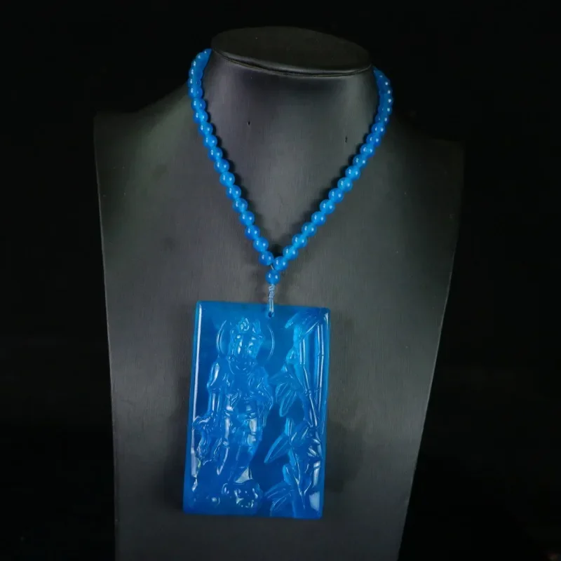 

High Ice Transparent Guanyin Brand Pendant, Classic and Fashionable Pendant for Men and Women