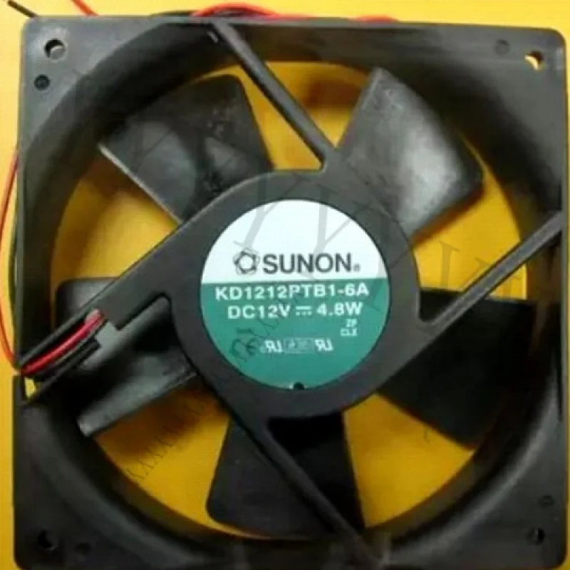 

q+ для SUNON KD1212PTB1-6A DC 12 В 4,8 Вт 12025 12 см 2-проводной вентилятор охлаждения корпуса