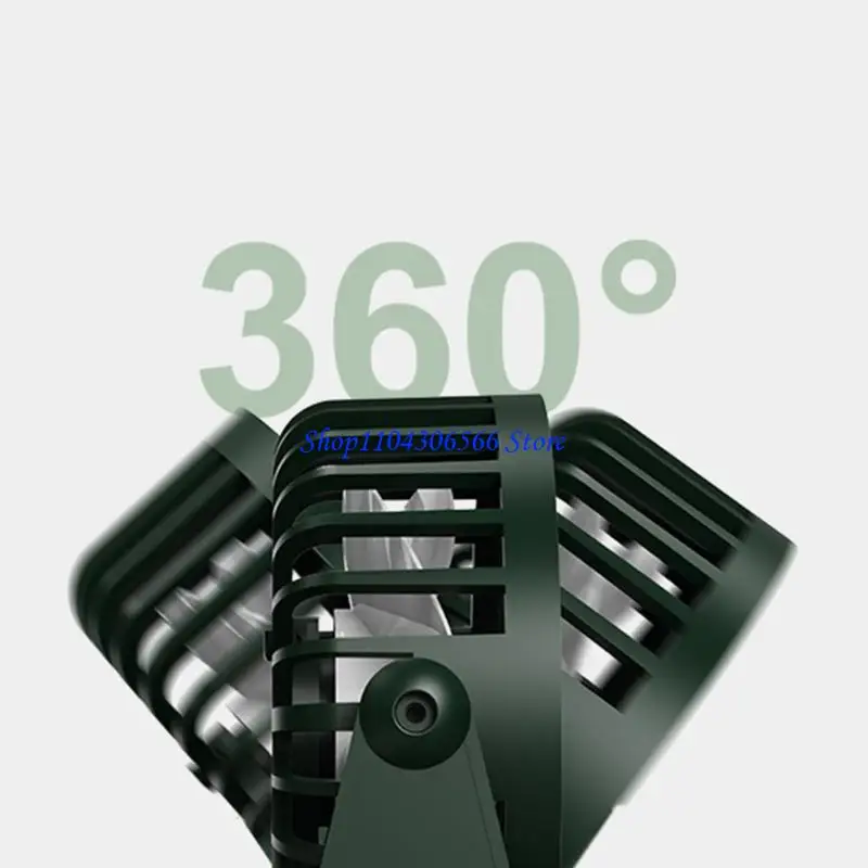 02DD Desk Fan Quiet Portable Tabletop Adjustable Cooling Fan for Home Outdoor Travel School Kitchen Car Bedroom Use