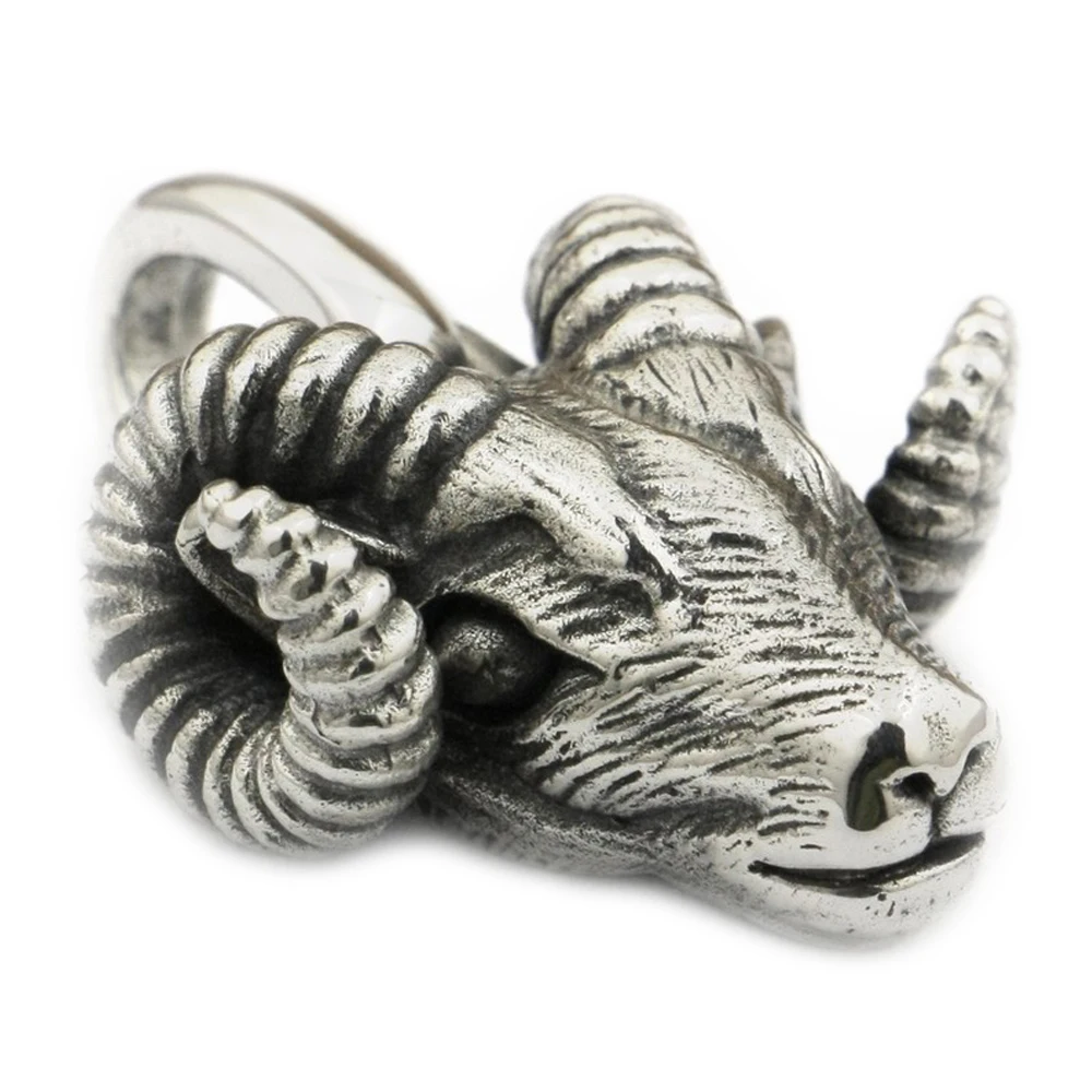 

925 Sterling Silver Argali Charms Small Animal Pendant TA38