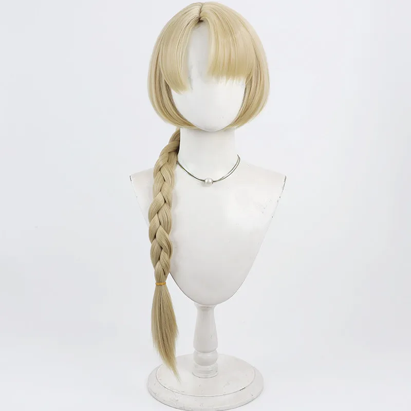 Fate/Grand Order FGO Alter Cosplay Wig Long Blonde Braided Heat Resistant Synthetic Hair Party Costume Prop