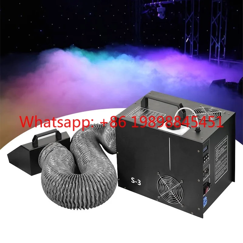 

3000W Mini DMX512 Low Water Fog Machine White Mist Stage Effect For Wedding