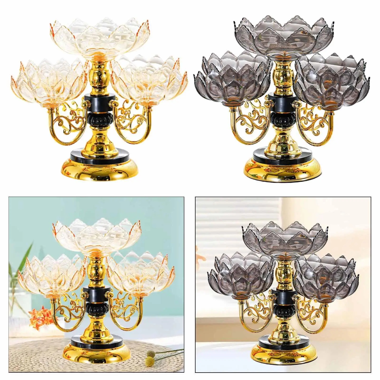 صينية تقديم الوجبات الخفيفة الدوارة، طبق فواكه مجففة لمطعم الفندق المنزلي